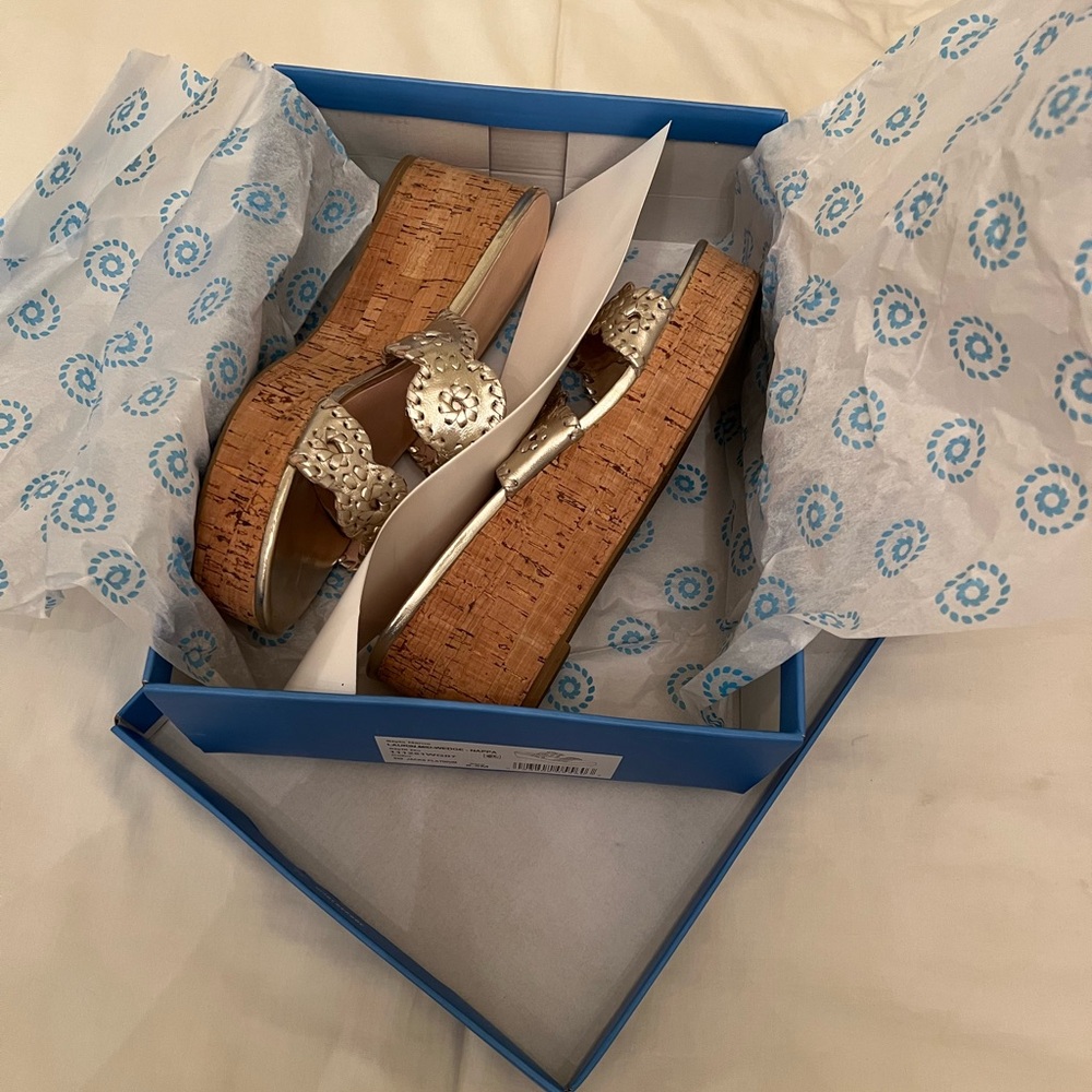 Jack Rogers Laurin Wedge Sandal - Picture 6 of 7